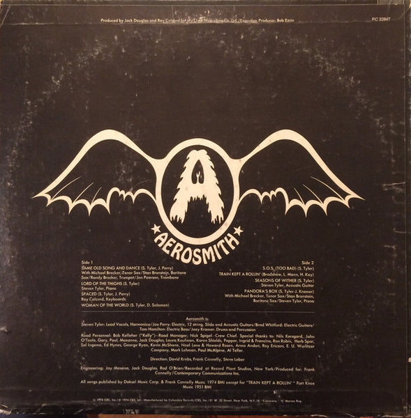 Aerosmith : Get Your Wings (LP, Album, RE, Ter)