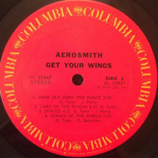 Aerosmith : Get Your Wings (LP, Album, RE, Ter)