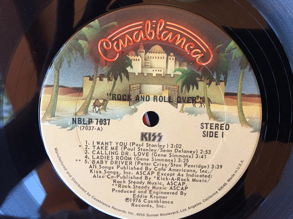 Kiss : Rock And Roll Over (LP, Album, Club)