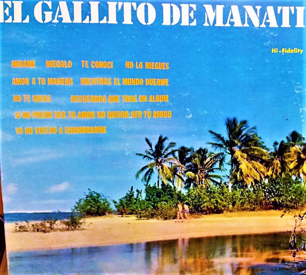 Angel Vazquez (2) : Exitos Del Gallito De Manati (LP, Album)