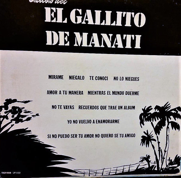 Angel Vazquez (2) : Exitos Del Gallito De Manati (LP, Album)