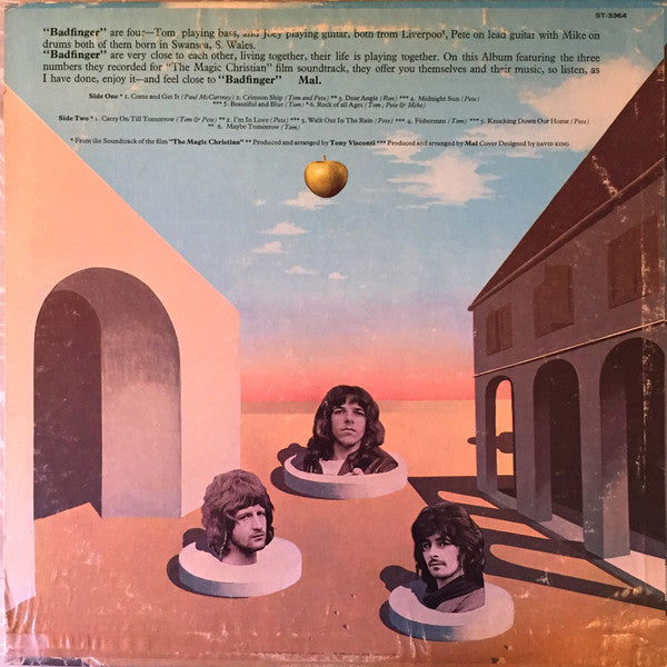 Badfinger : Magic Christian Music (LP, Album, Jac)