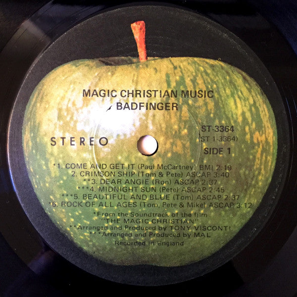 Badfinger : Magic Christian Music (LP, Album, Jac)