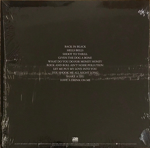 AC/DC : Back In Black (LP, Album, MO,)