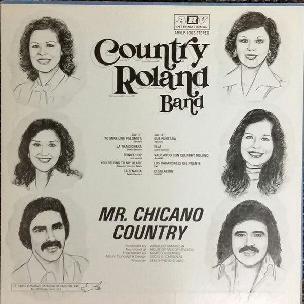 Country Roland Band : Mr. Chicano Country (LP, Album)