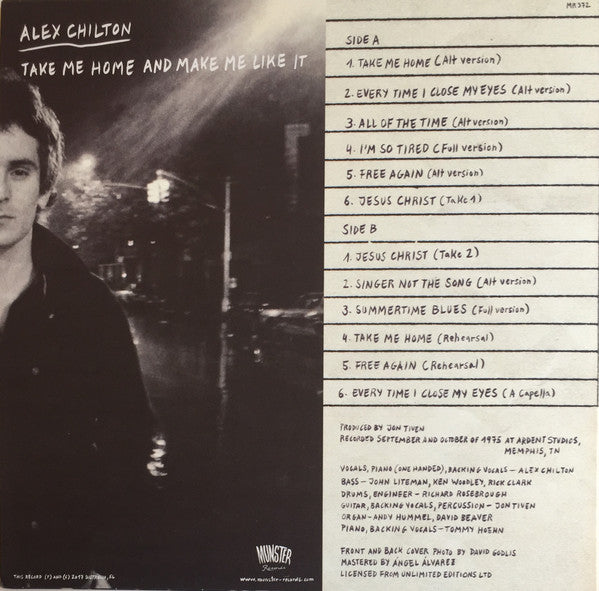 Alex Chilton : Take Me Home And Make Me Like It (LP)