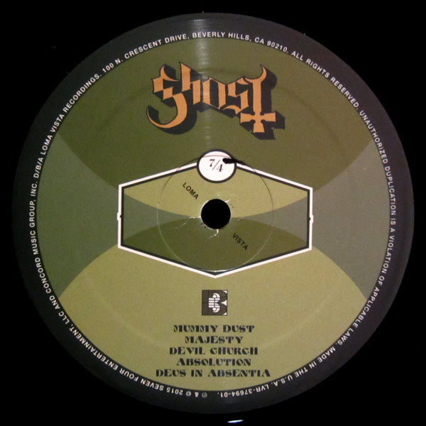 Ghost (32) : Meliora (LP, Album + 12", EP + Dlx)