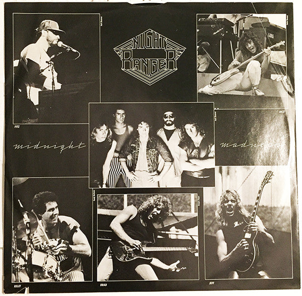 Night Ranger : Midnight Madness (LP, Album, Pin)