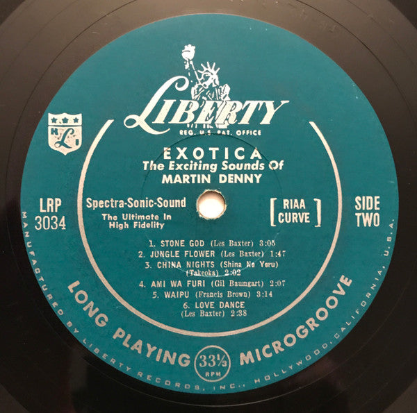 Martin Denny : Exotica (LP, Album, Mono)