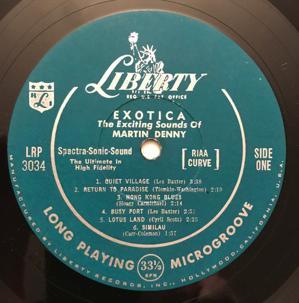 Martin Denny : Exotica (LP, Album, Mono)