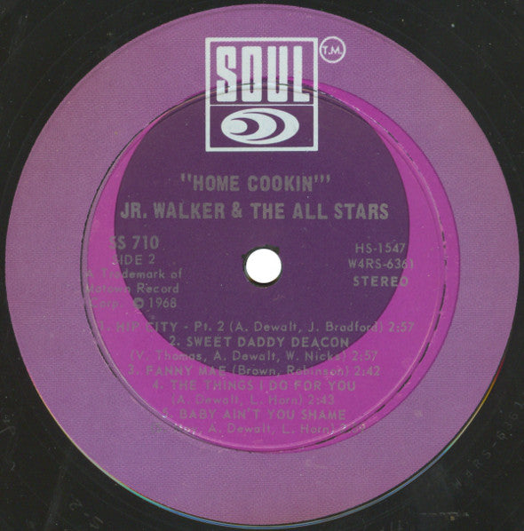 Junior Walker & The All Stars : Home Cookin' (LP, Album)