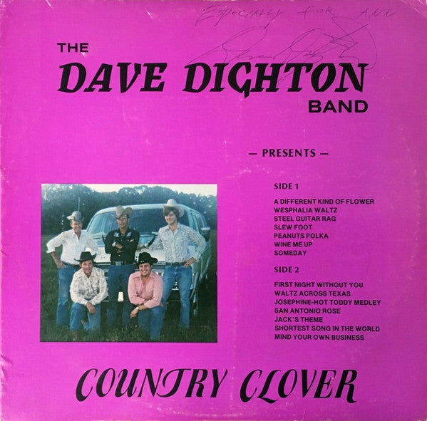 The Dave Dighton Band : Country Clover (LP)