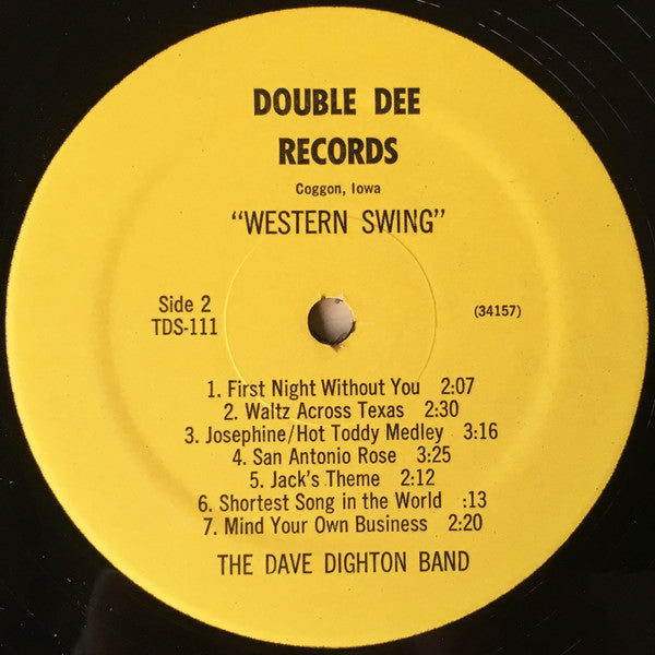 The Dave Dighton Band : Country Clover (LP)