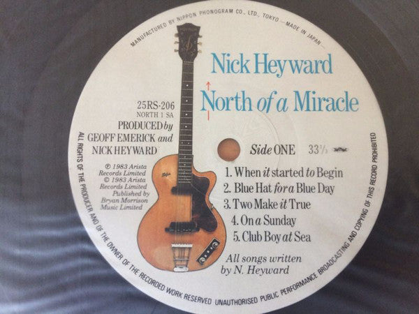 Nick Heyward : North Of A Miracle (LP, Album)