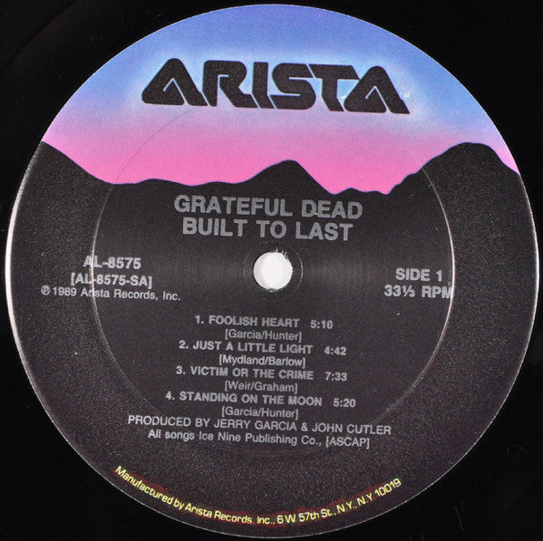 The Grateful Dead : Built To Last (LP, Album, Club)