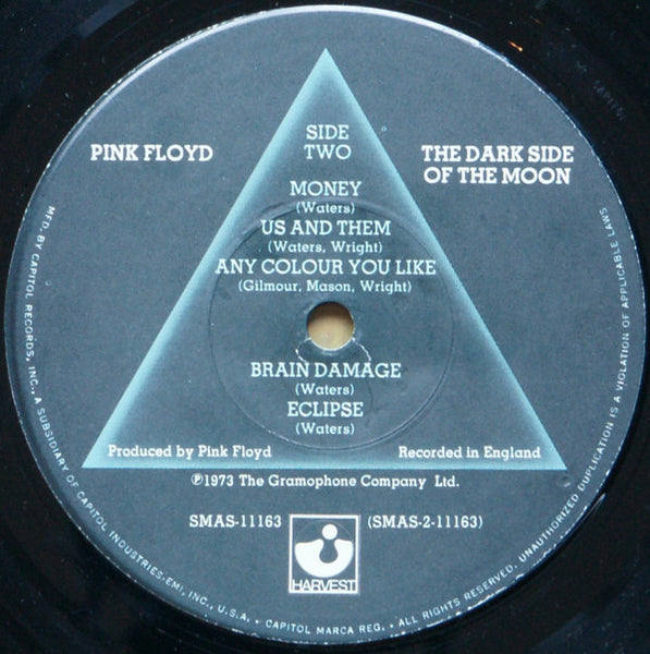 Pink Floyd : The Dark Side Of The Moon (LP, Album, RE, 1st)