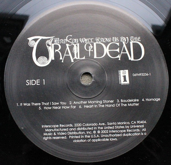 ...And You Will Know Us By The Trail Of Dead : Source Tags & Codes (LP, Album)