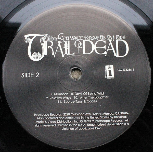 ...And You Will Know Us By The Trail Of Dead : Source Tags & Codes (LP, Album)