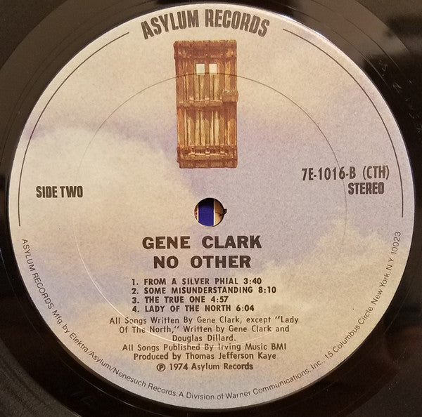 Gene Clark : No Other (LP, Album, CTH)