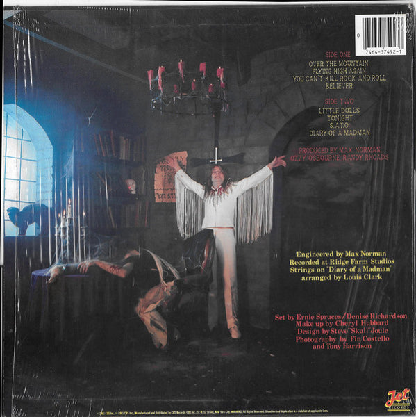 Ozzy Osbourne : Diary Of A Madman (LP, Album)