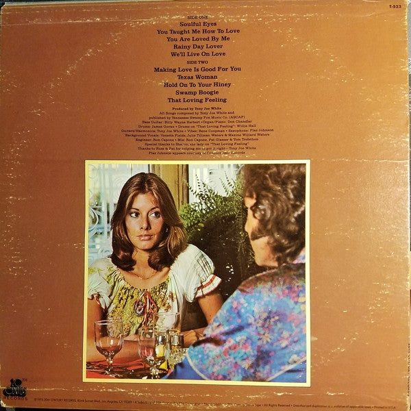 Tony Joe White : Eyes (LP, Album, Ter)