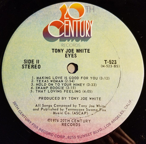 Tony Joe White : Eyes (LP, Album, Ter)