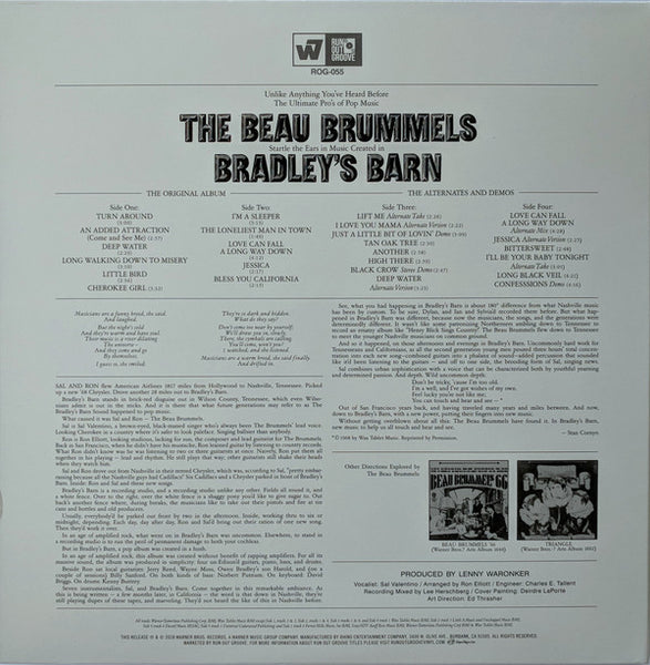 The Beau Brummels : Bradley's Barn (2xLP, Album, RSD, Dlx, Ltd, 180)