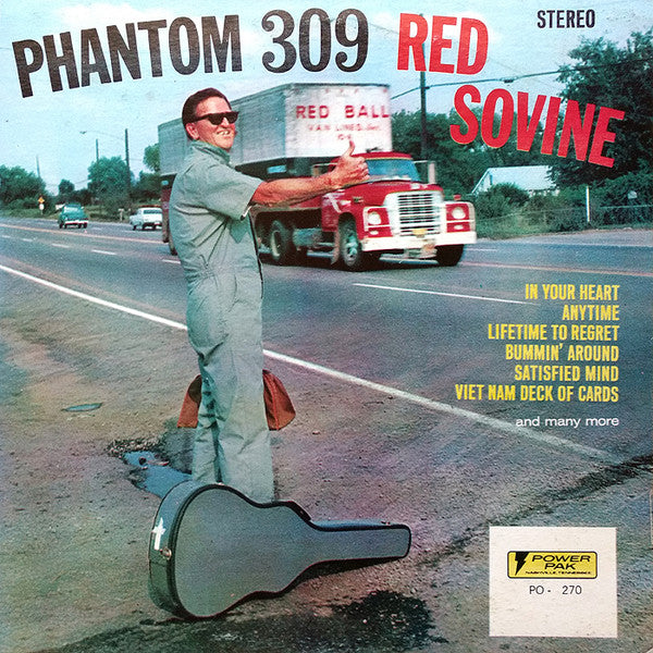 Red Sovine : Phantom 309 (LP, Album, RP)