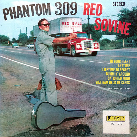 Red Sovine : Phantom 309 (LP, Album, RP)