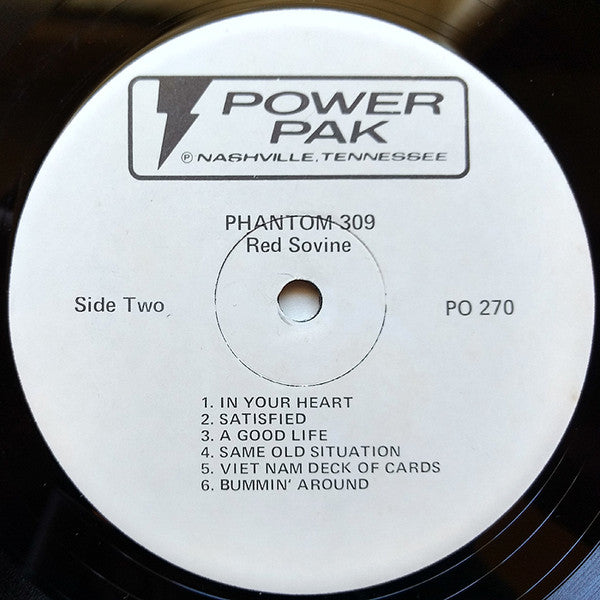 Red Sovine : Phantom 309 (LP, Album, RP)