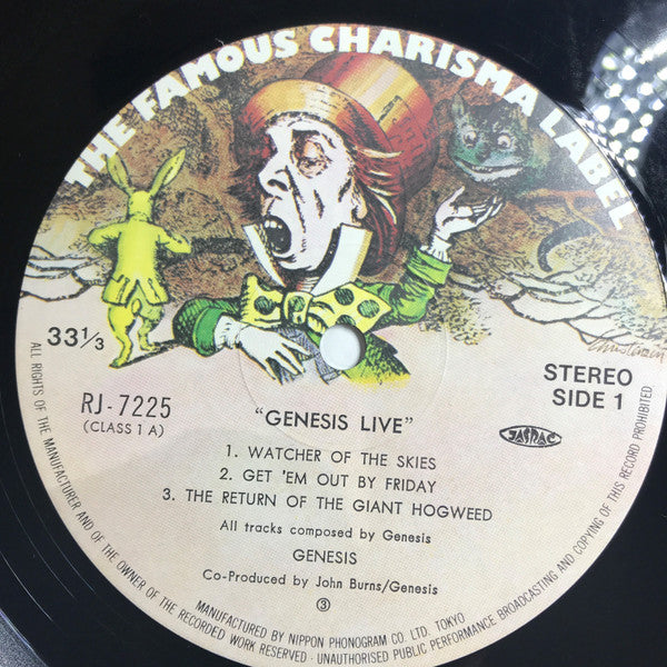 Genesis : Live (LP, Album, RE)