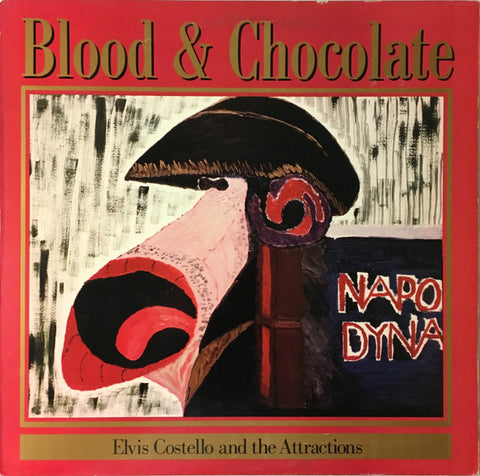 Elvis Costello & The Attractions : Blood & Chocolate (LP, Album, Pit)