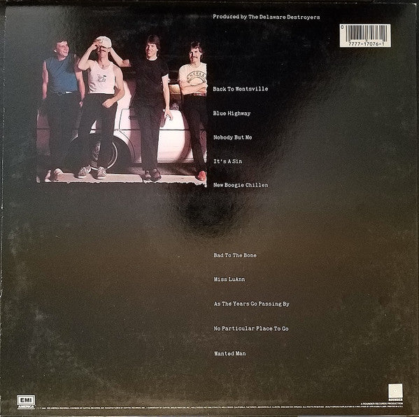 George Thorogood & The Destroyers : Bad To The Bone (LP, Album, Win)