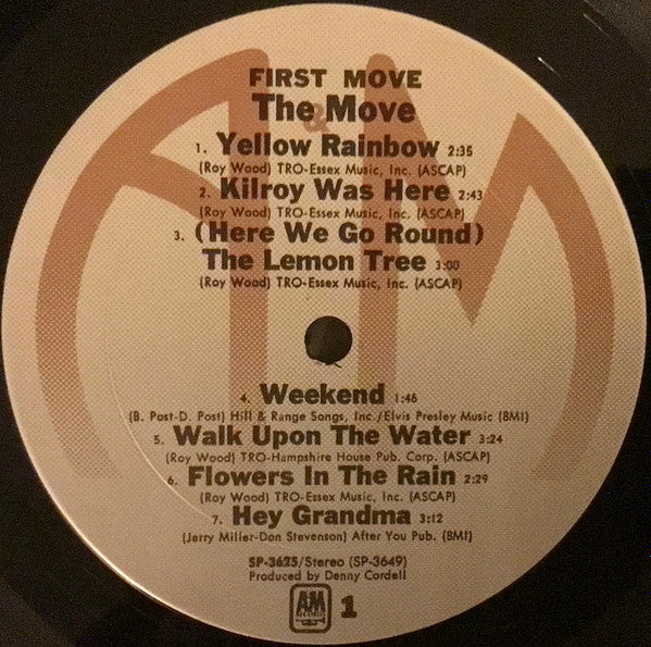 The Move : The Best Of The Move (2xLP, Album, Comp, Ter)