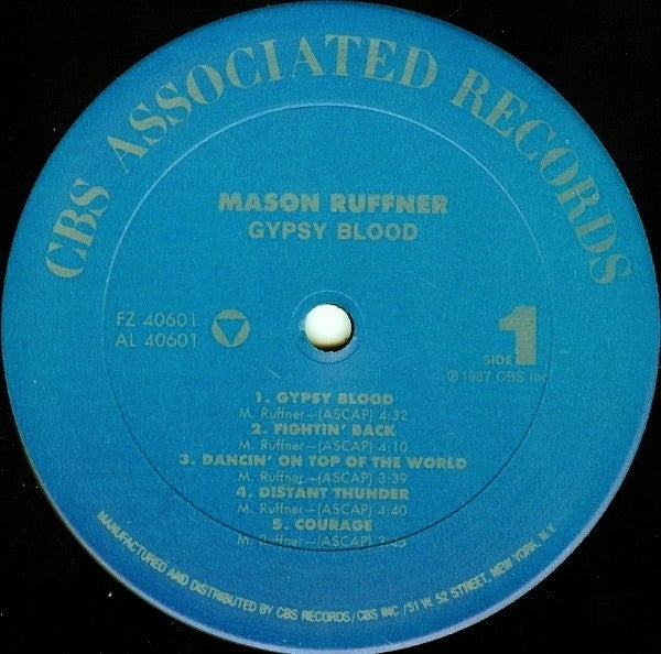 Mason Ruffner : Gypsy Blood (LP, Album)