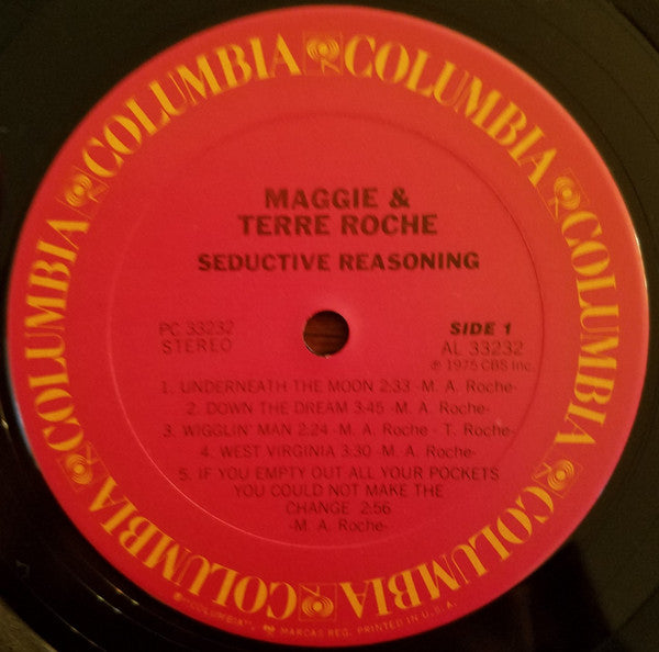 Maggie Roche & Terre Roche : Seductive Reasoning (LP, Album, RE)