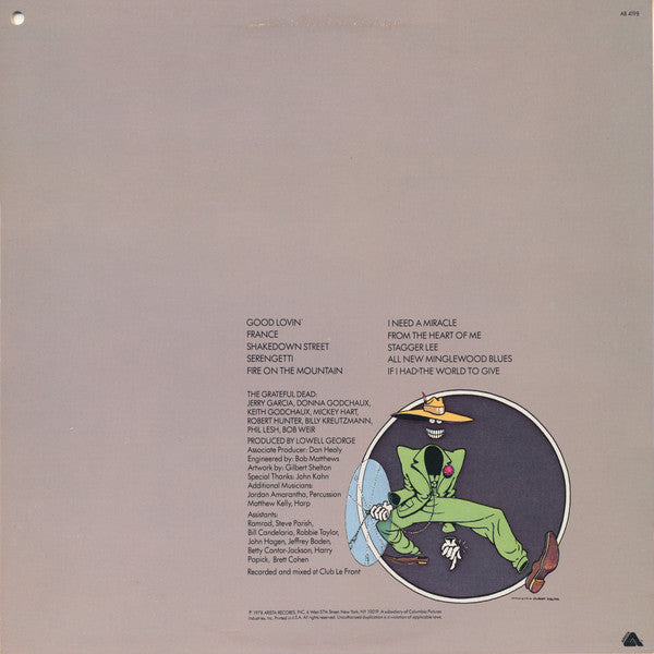 Grateful Dead* : Shakedown Street (LP, Album, Ter)