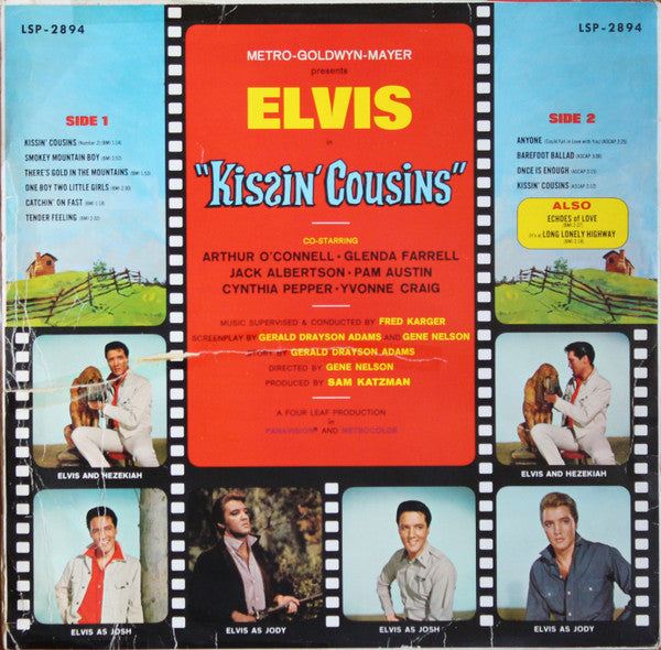 Elvis Presley : Kissin' Cousins (LP, Album)