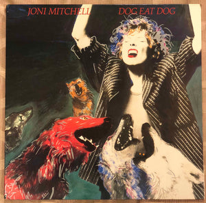 Joni Mitchell : Dog Eat Dog (LP, Album, Club, Gat)