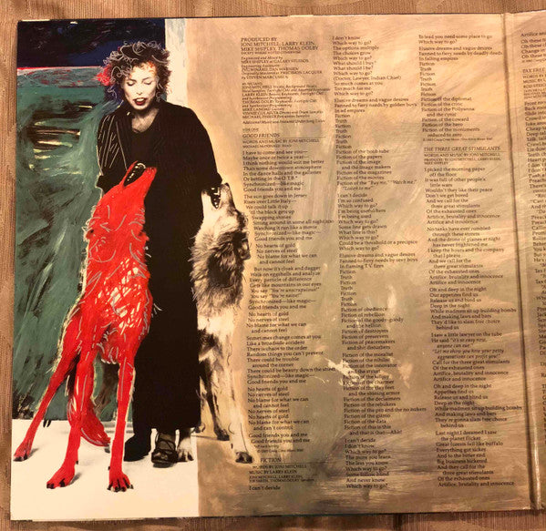 Joni Mitchell : Dog Eat Dog (LP, Album, Club, Gat)