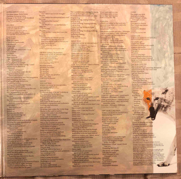 Joni Mitchell : Dog Eat Dog (LP, Album, Club, Gat)