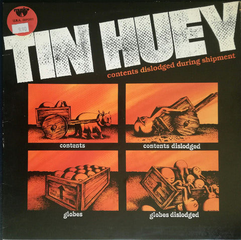 Tin Huey : Contents Dislodged During Shipment (LP, Album, Win)