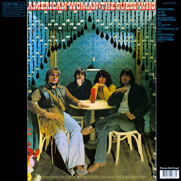 The Guess Who : American Woman (LP, Album, RE, Gat)