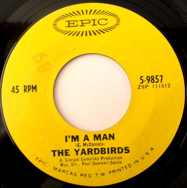 The Yardbirds : I'm A Man (7", San)