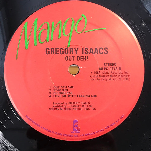 Gregory Isaacs : Out Deh! (LP, Album)