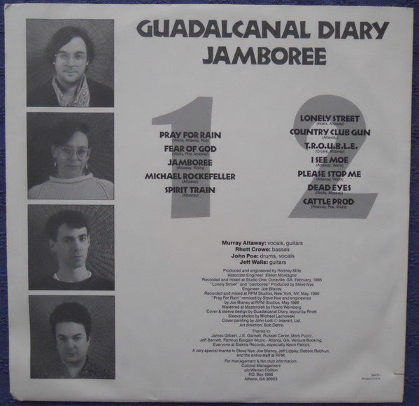 Guadalcanal Diary : Jamboree (LP, Album, All)