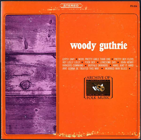 Woody Guthrie : Woody Guthrie (LP, Comp, RE)