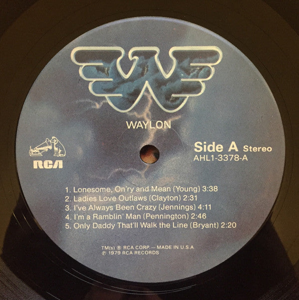 Waylon* : Greatest Hits (LP, Comp, Ran)