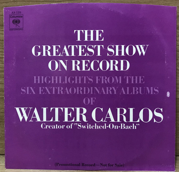 Walter Carlos : By Request (LP, Album, + 7)