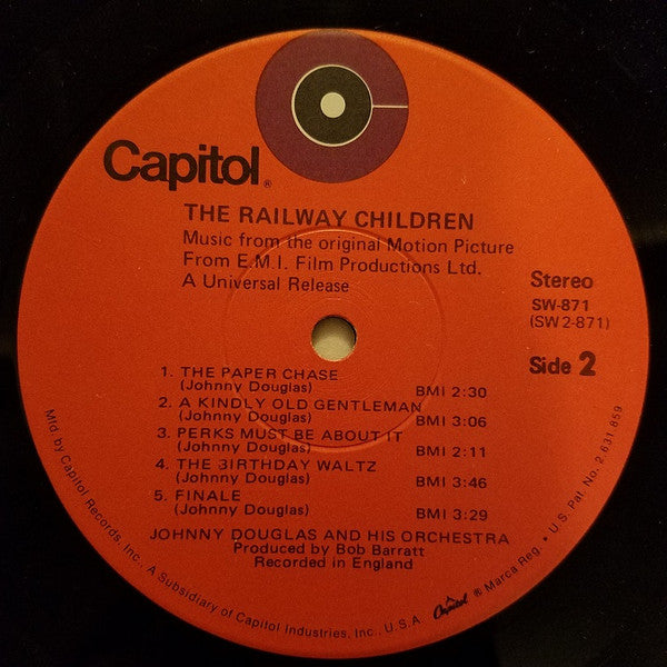 Johnny Douglas : The Railway Children - Music From The Motion Picture (LP, Album)